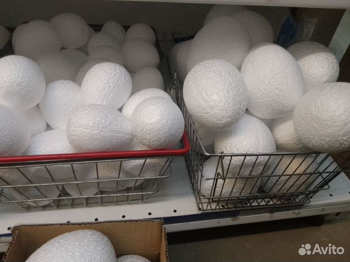 Яйца пенопластовые