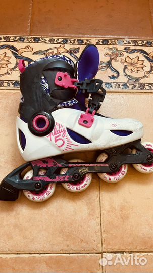 Роликовые коньки женские 34-36