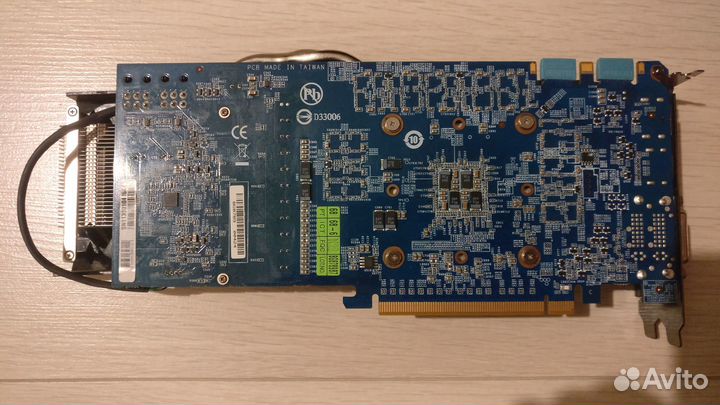 Нерабочая Gigabyte GeForce GTX 570 1280MB Gddr5