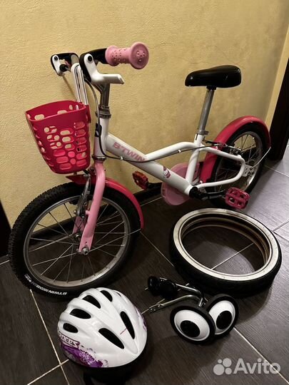 Детский велосипед B'twin Docto Girl 500 16