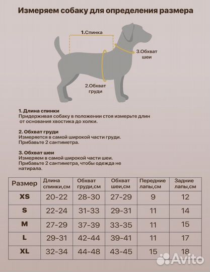 Комбинезон для маленькой собаки
