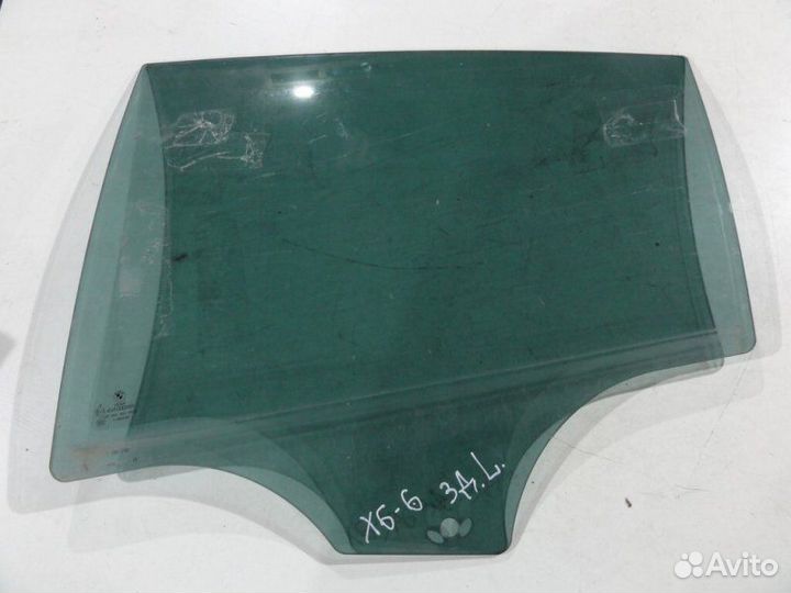 Стекло двери задней левой Bmw X6 E71 N57D30B 2013