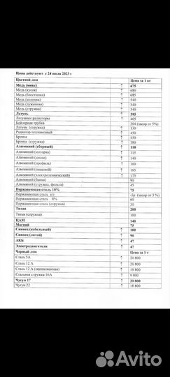 Вывоз металлолома