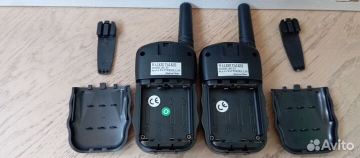 Две рации walkie talkie