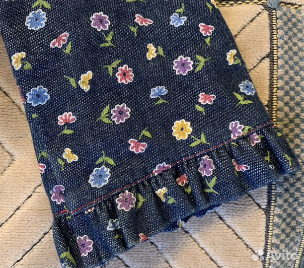 Джинсовый костюм для девочки на 12 лет