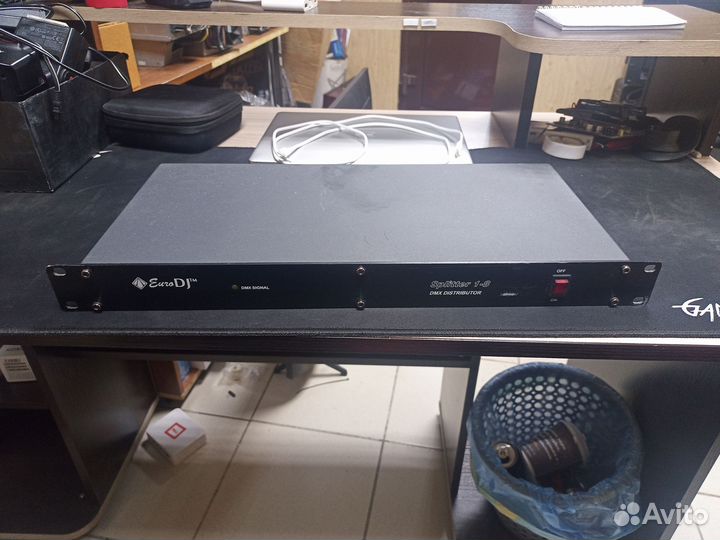 Euro DJ splitter 1-8 - сплиттер DMX евро диджей