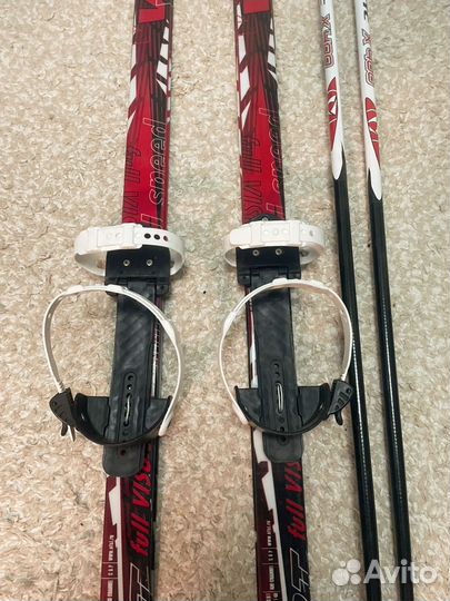 Лыжи беговые детские 120см