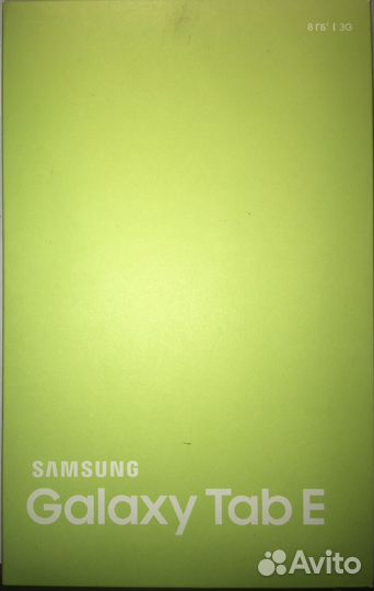 Samsung Tab E, SM-T561, Android 7.1, Sim