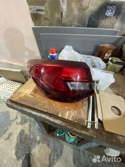 Фара задняя на opel astra j седан рест