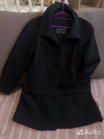 Пальто zara basic