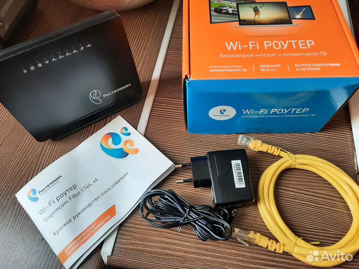 Wi-fi-роутер sagemcom Fast 1744, v4