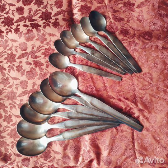 Мельхиоровые ложки СССР