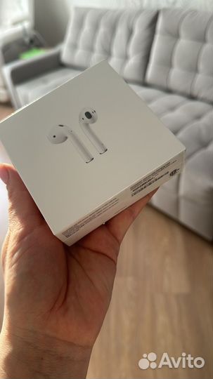 Беспроводные наушники apple airpods 2 white
