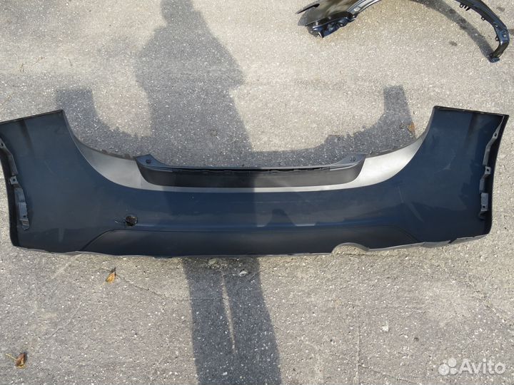 Бампер задний Chevrolet Aveo T300 2011- хетчбек