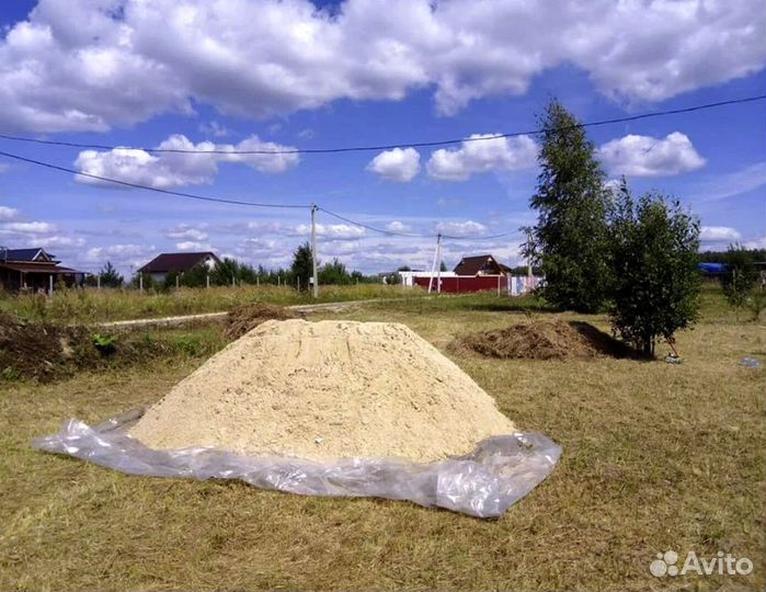 Песок мытый с доставкой