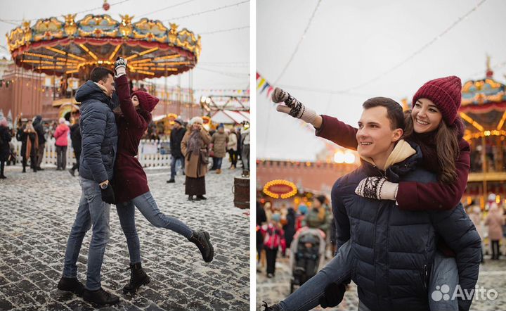 Новогодняя фотосессия / гум /ярмарка /Экспресс