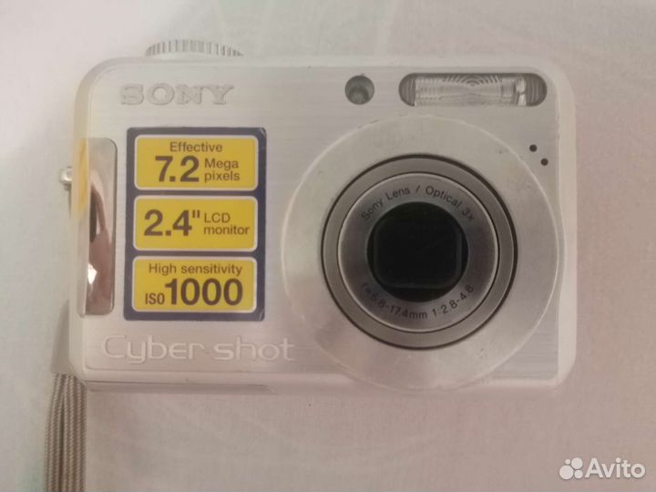 Компактный фотоаппарат sony