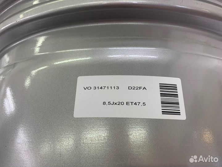 Диск колесный R20 оригинал Volvo S90 S90L V90 17
