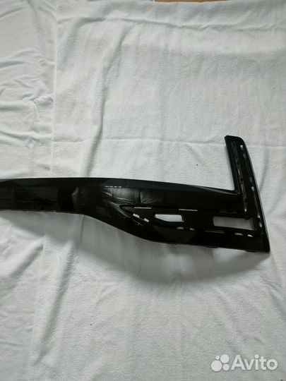 Накладка бампера переднего L и R Москвич 3