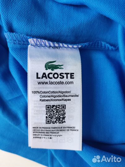 Поло Lacoste мужское р.M,L,3XL