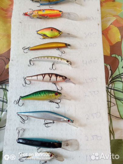 Набор воблеров бу