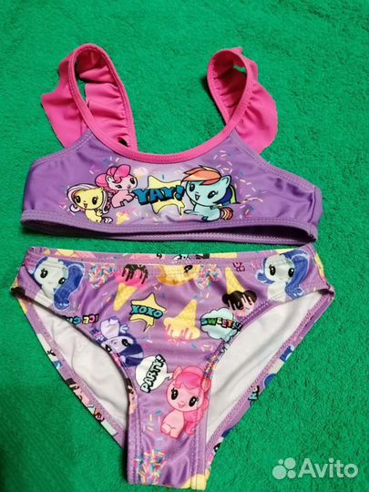 Кроксы 28-29 р, купальник и очки для/бассейна