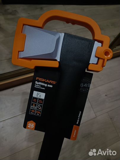 Топор колун fiskars X 27 XXL