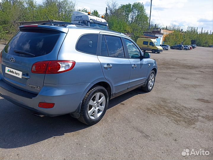Hyundai Santa Fe 2.2 AT, 2007, 270 000 км