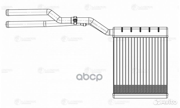 Радиатор отоп. для а/м Ford Mondeo (07) LRH104