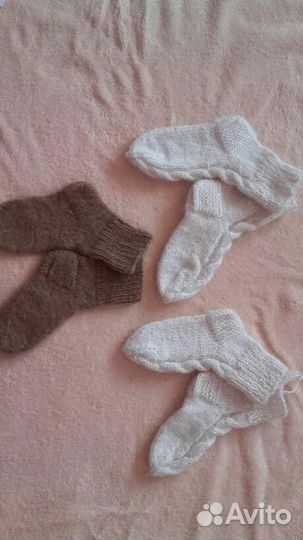 Вязаные носки ручной работы на заказ