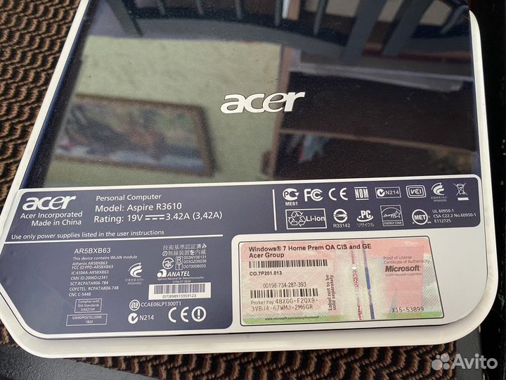 Мини-пк Acer Aspire Revo