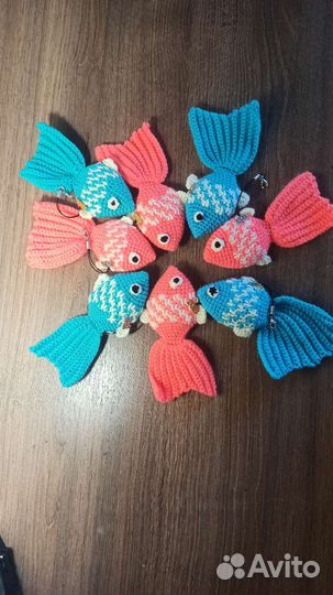 Вязанные игрушки ручной работы