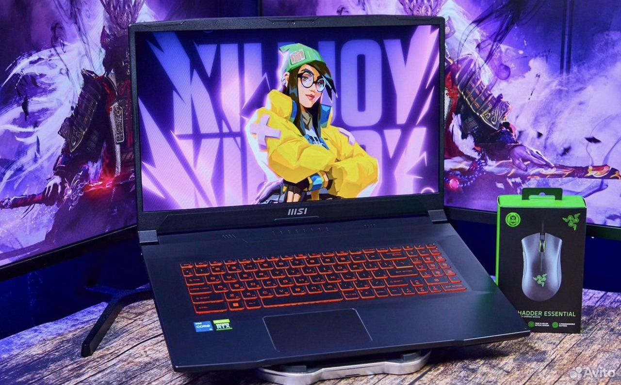 Ноутбук для игр Msi Katana 17.3 2025 все игры, Донецк (Донецкая область)