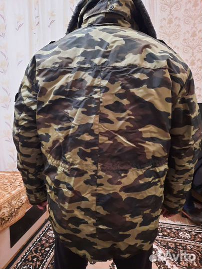 Бушлат военный зимний