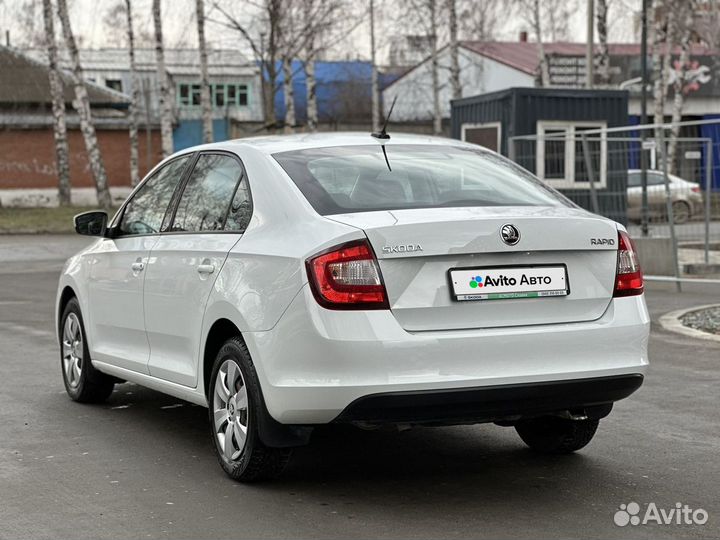 Skoda Rapid 1.6 МТ, 2018, 76 600 км