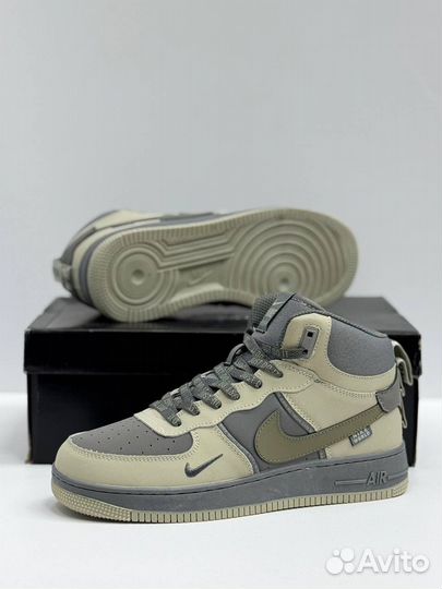 Кроссовки Nike AIR Force 1 mid с мехом