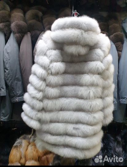 Шуба из песца трансформер