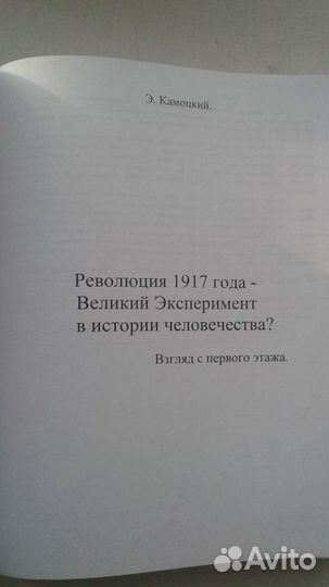 Камоцкий. Революция 1917 года