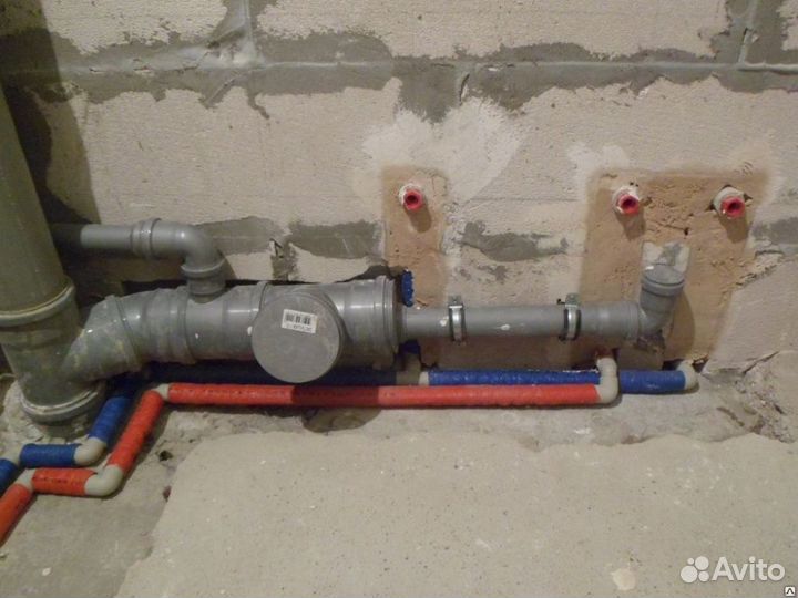 Монтаж водопровода. Услуги частного мастера