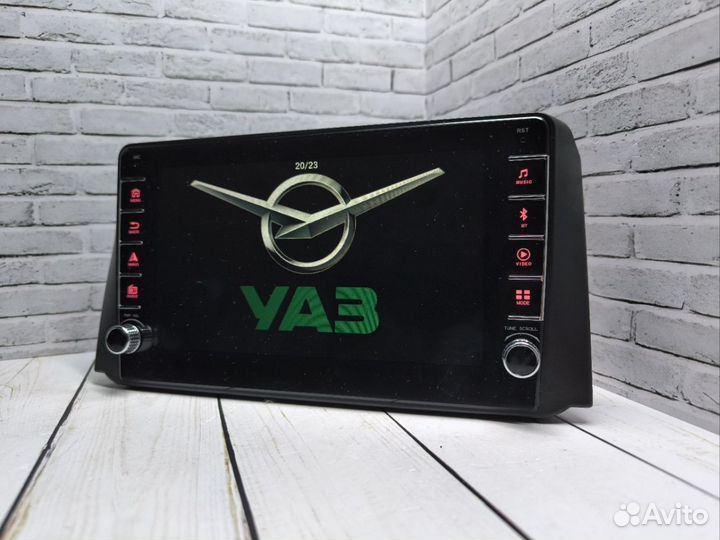 Магнитола UAZ Patriot 2016+ 2gb/32gb Крутилки