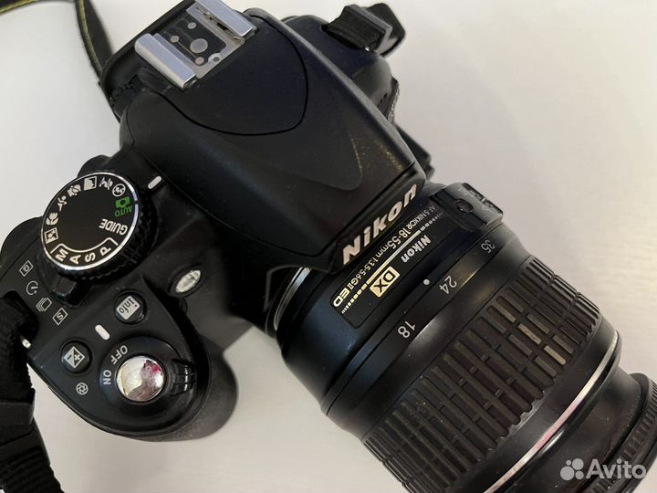 Фотоаппарат nikon d3100 с объективом 18-55mm
