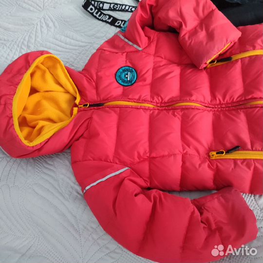 Костюм 110 пуховик + штаны + краги