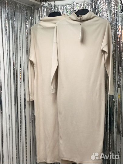 Платье трикотажное женское