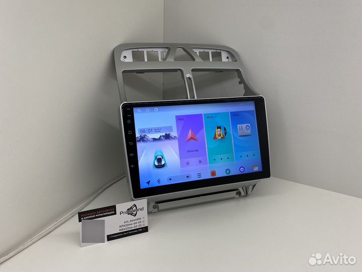 Android магнитола Peugeot 307 2001-2011 1/32GB