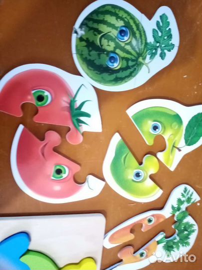 Детские сортеры, рыбалка, вкладыши