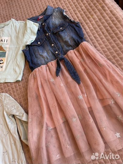 Одежда на девочку пакетом 104, 110