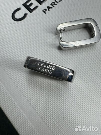 Серьги celine