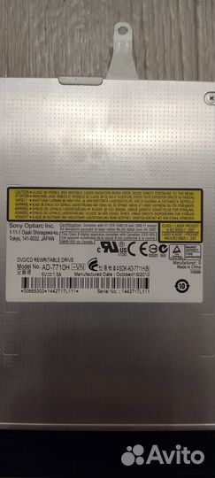 Ноутбук sony PCG-71211V(Чёрный) на разбор