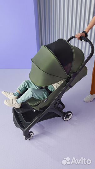 Коляска Bugaboo Butterfly Black/Forest Green