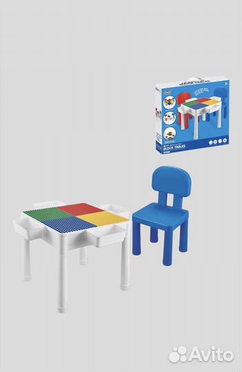 Детский стол lego